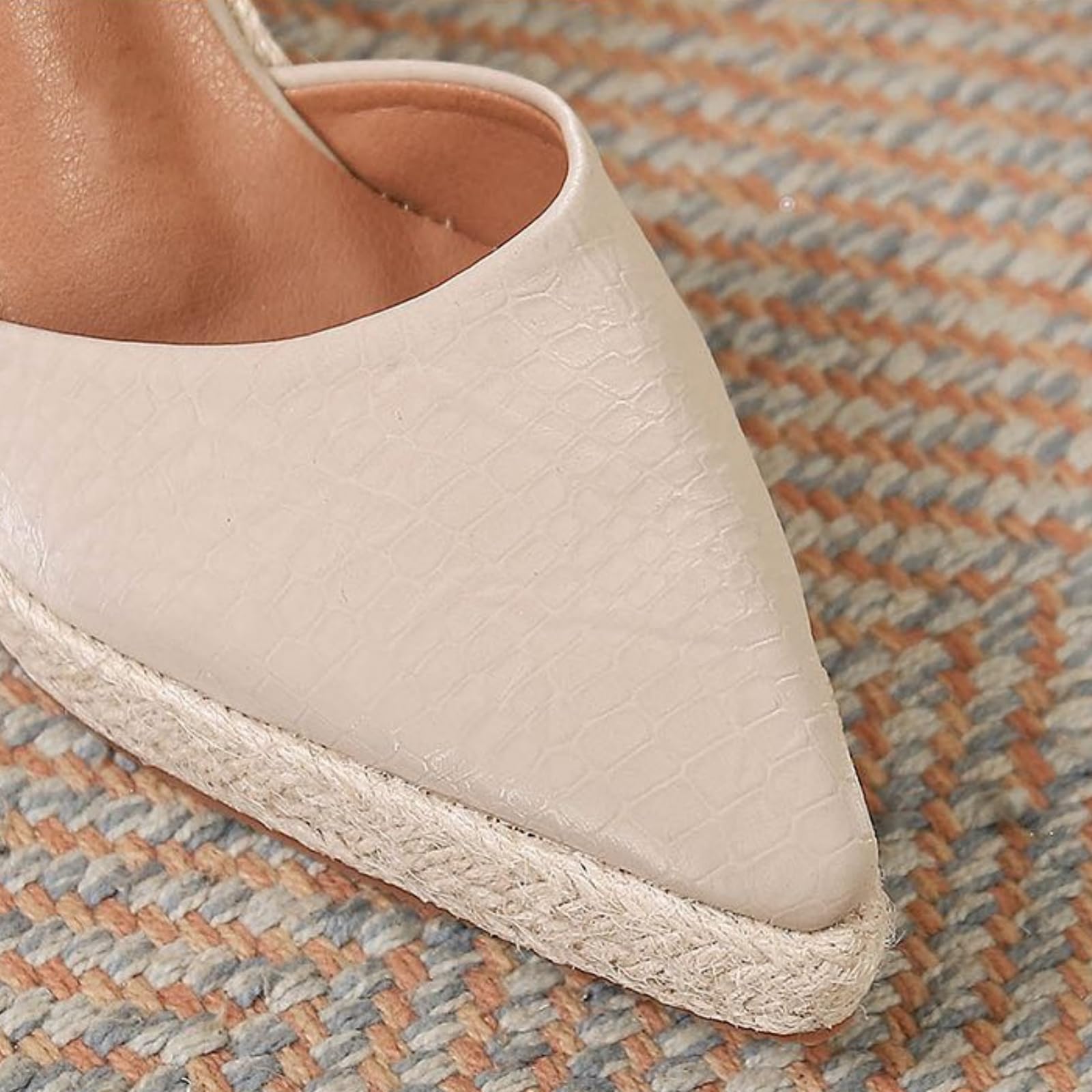Generico Sandales Et Nu-Pieds Femme Confortables LéGèRes AntidéRapantes Semelle Souple Respirantes Chaussures Femme éTé éLéGantes Mules OrthopéDiques Pieds Larges Ville Usage Quotidien