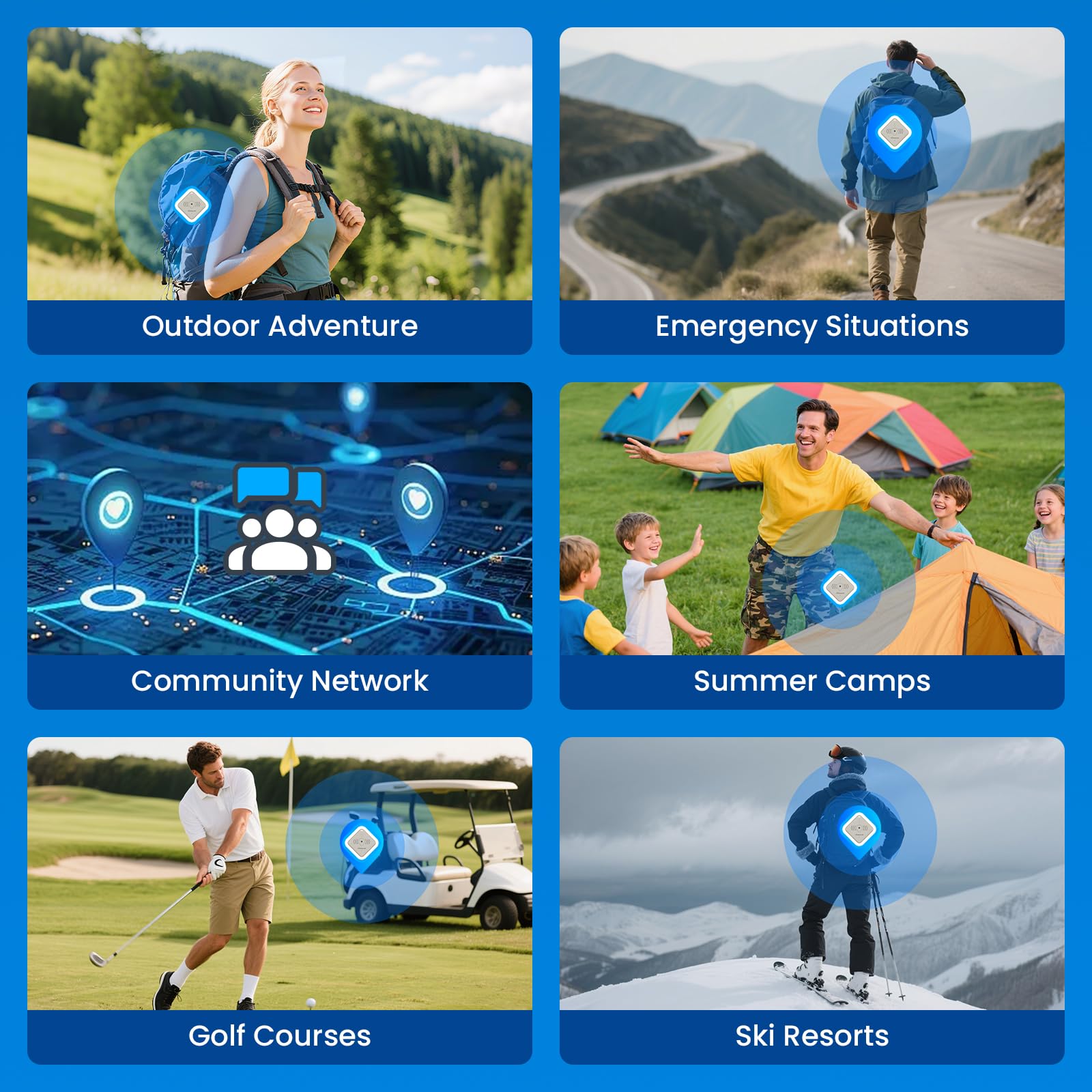 ELECROW ThinkNode M3 Meshtastic Tracker Karte, 868 MHz LoRa Tracker mit LR1110 und nRF52840, GPS/WiFi/BLE für Indoor und Outdoor Positionierung, IP66 wasserdicht, 770mAh Akku, für Wandern und Off-Grid