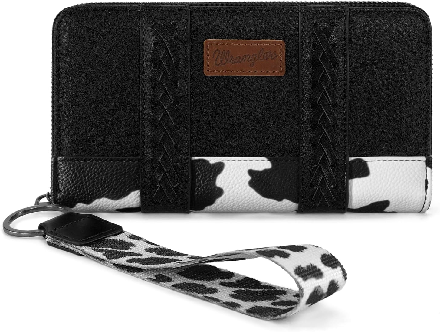 X Wrangler Wristlet Western Wallet Boho Aztec Credit Card Holder for Women