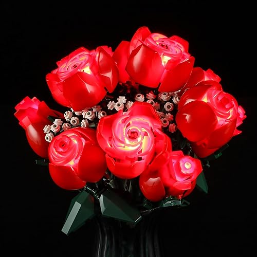 Miniatura 2 de LIGHTAILING Luz para Lego- 10328 Ramo de Rosas - Kit de iluminación LED compatible con el modelo de bloques de construcción Lego - No incluye el