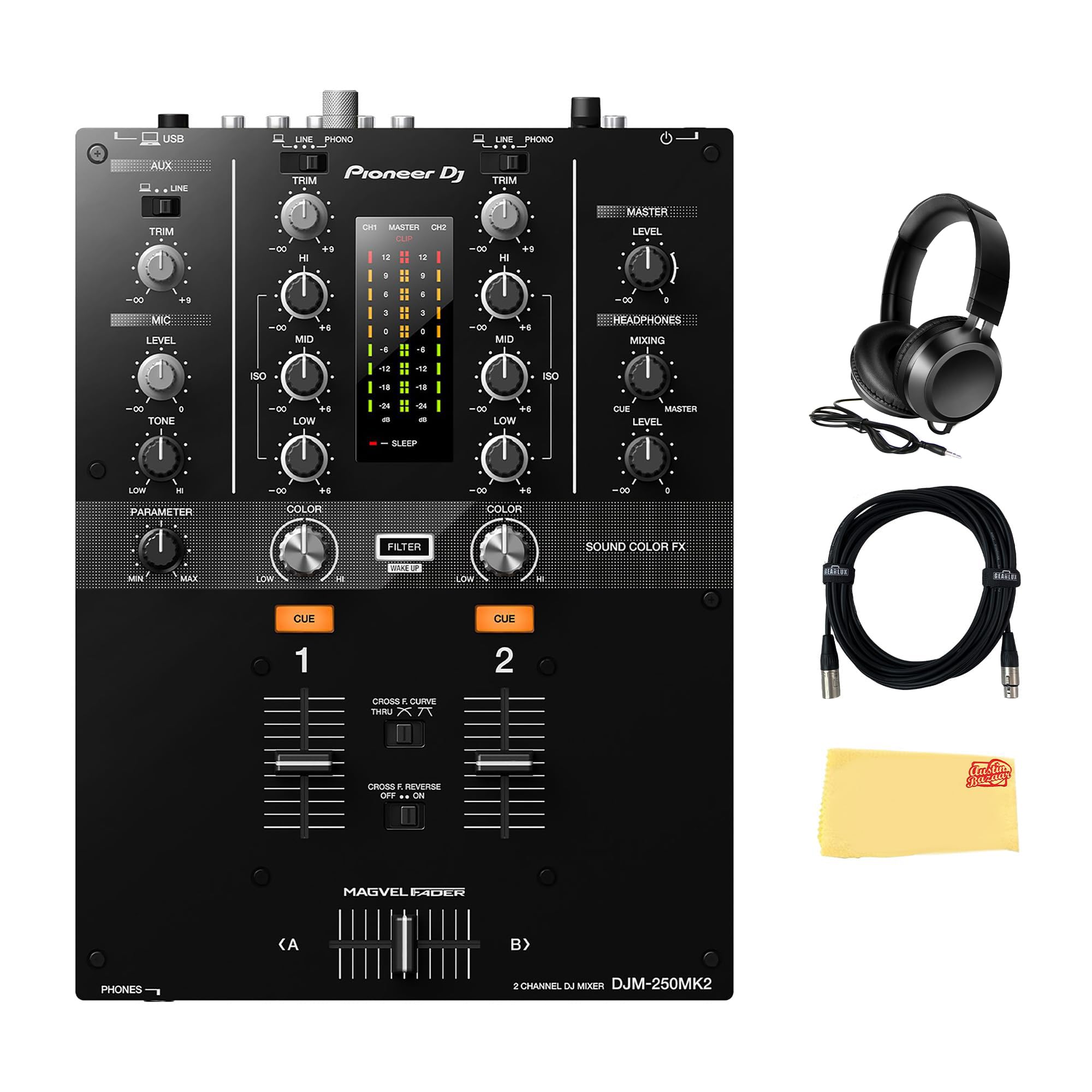 Amazon.com: Pioneer DJM-250MK2 2-Channel DJ Mixer with Independent