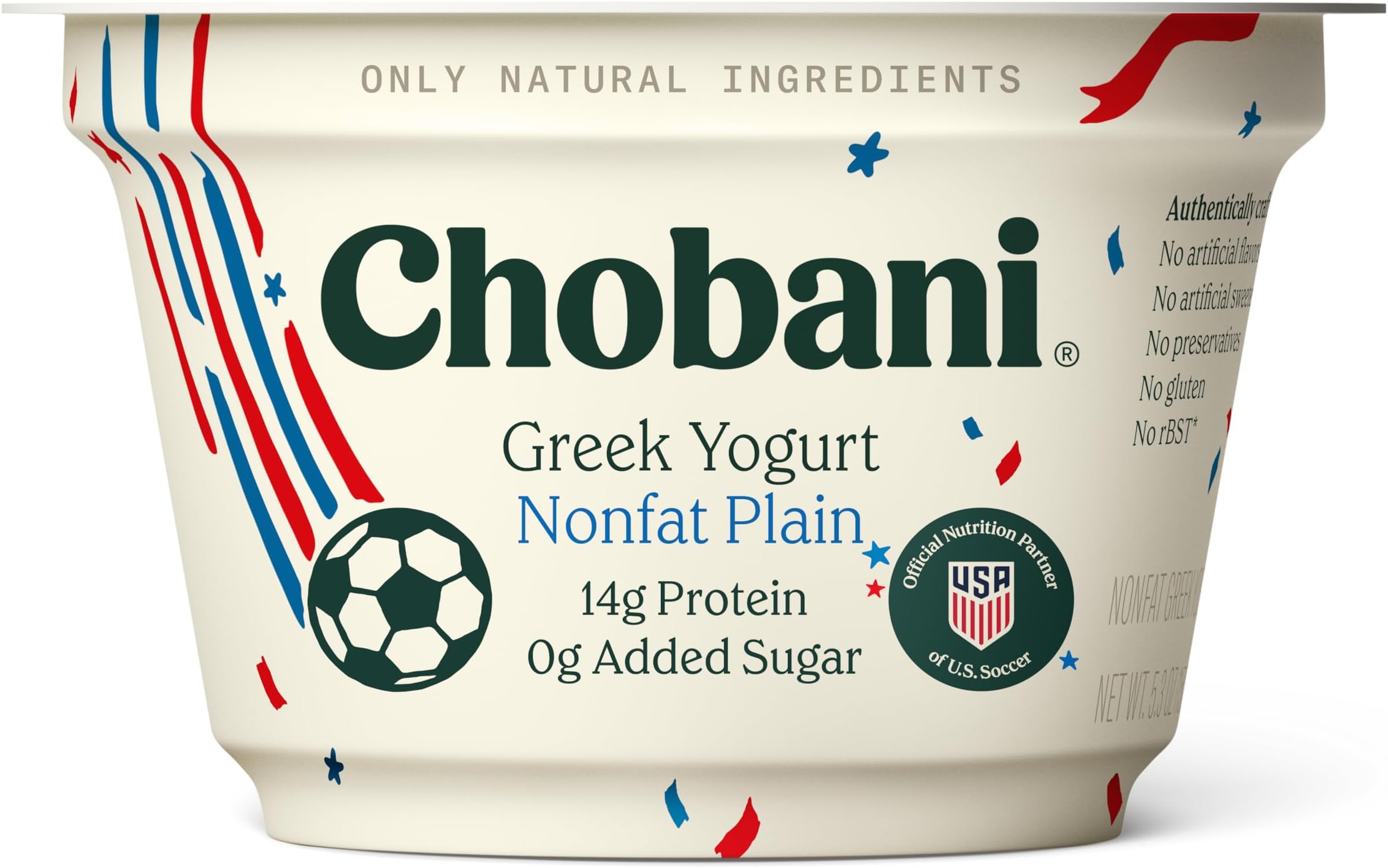 Non-Fat Plain Greek Yogurt 5.3oz