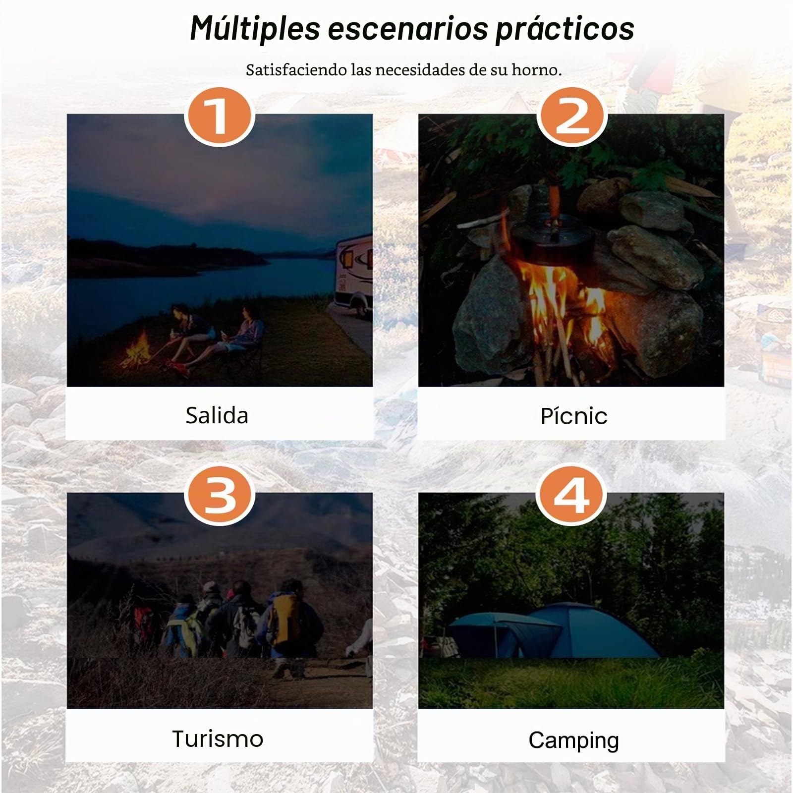 Estufa de Leña Portátil, Estufa Pellets Pequeña de Acero Inoxidable 304, Ideal para Camping, Senderismo, Supervivencia y Actividades al Aire Libre(Blue)