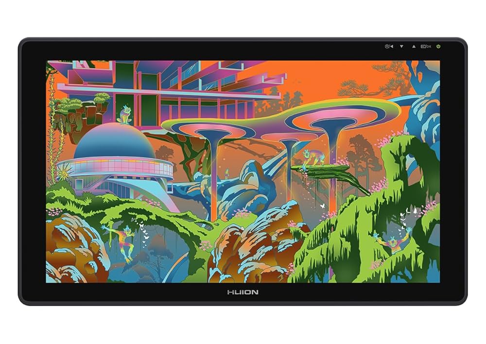 M*o様 HUION Kamvas 22 Plus HUION KAMVAS 22 Plus Mesa digitalizadora ecrã totalmente