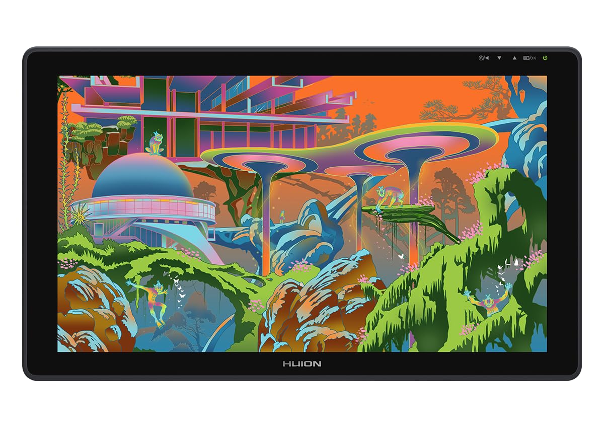 HUION KAMVAS 22 Plus　使用2回のみ・美品 HUION KAMVAS 22 Plus 使用2回のみ・美品 - メルカリ