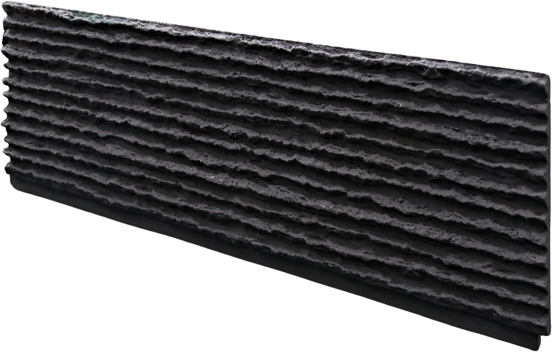 ROOMTEC 1-Pack Faux Stone Wall Covering Panels for Interior and Exterior Decor, PU Stone Veneer Exterior, Exterior Siding Panels for DIY Home Improvement Projects, 45.67" x 12.99"