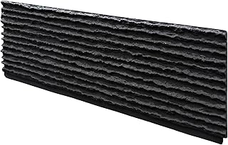 ROOMTEC 1-Pack Faux Stone Wall Covering Panels for Interior and Exterior Decor, PU Stone Veneer Exterior, Exterior Siding Panels for DIY Home Improvement Projects, 45.67" x 12.99"