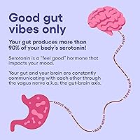 Vista 5 de Physician's CHOICE Mood Support Probiotic - Supports a Balanced Mood, Healthy Stress Response & Digestive Health with Prebiotics, Ashwagandha