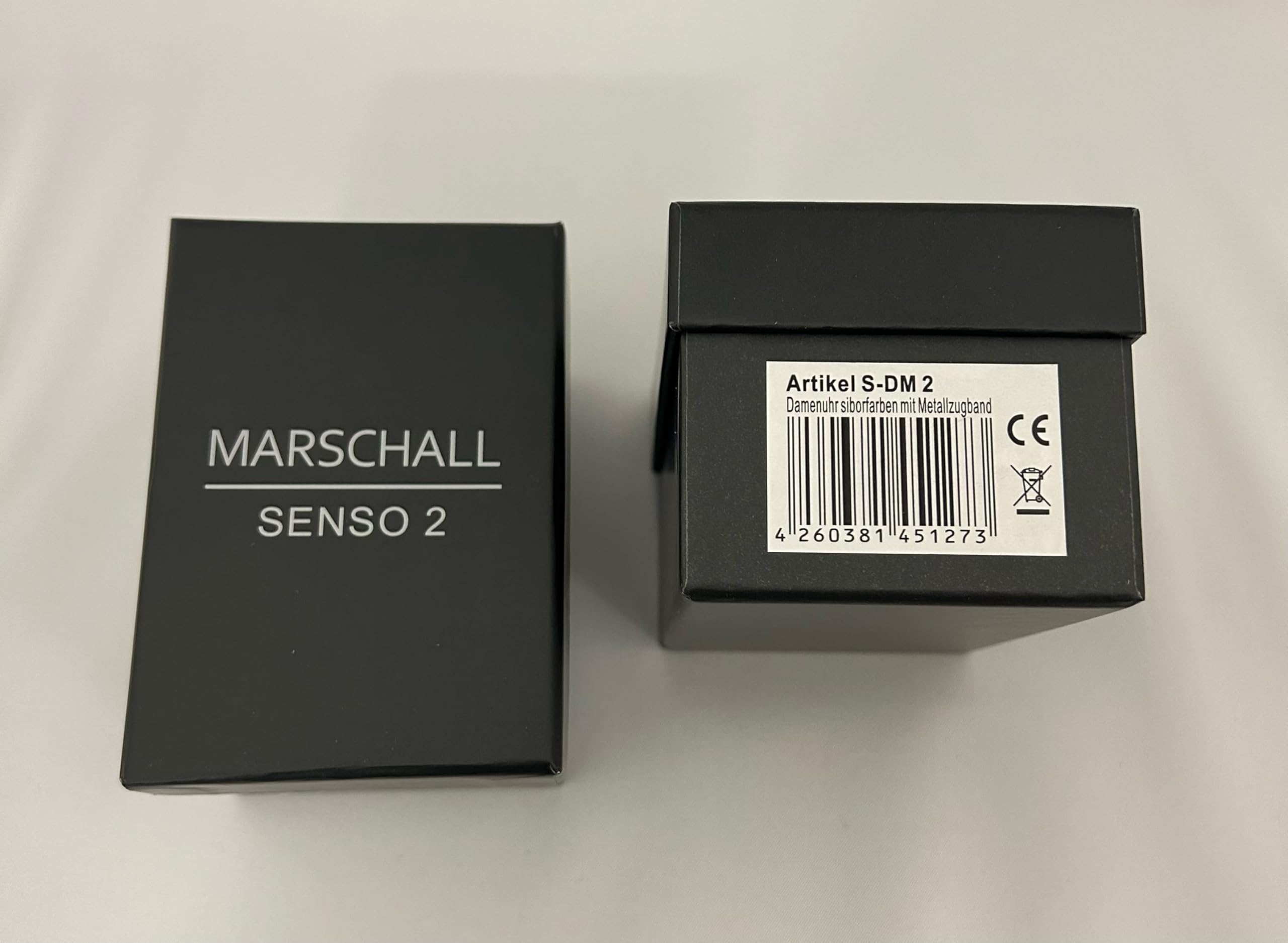 Marschall Senso Deutsch sprechende Damen Armbanduhr I S-DM 2 I Mit Touch Funktion I Für Blinde, Senioren und Demenzkranke I Datum- und Zeitansage I Verstellbares Metallzugband