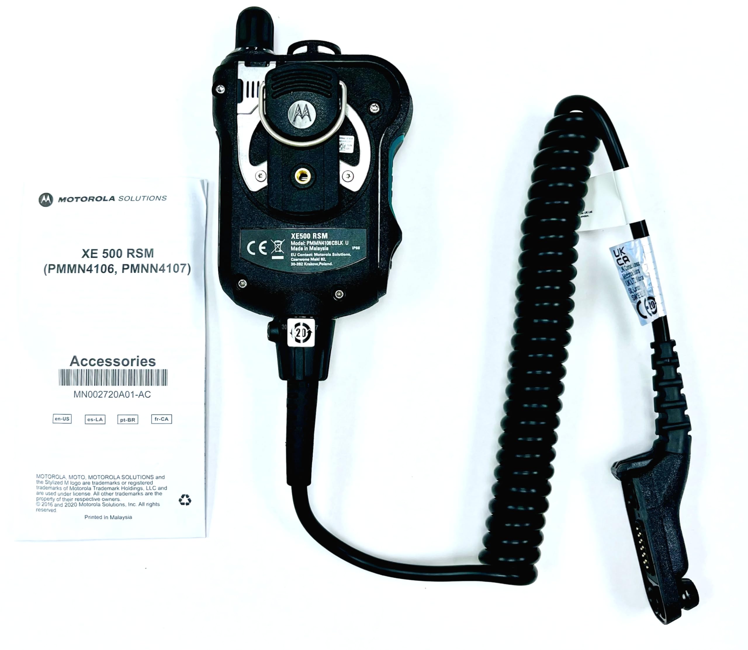 Amazon | Motorola Solutions PMMN4106CBLK APX XE 500 リモート