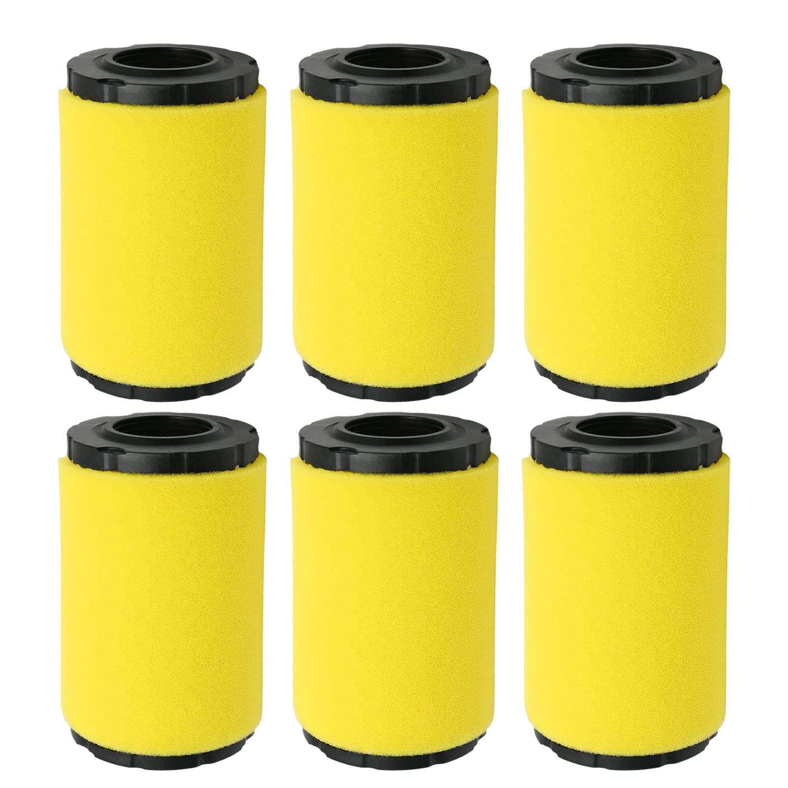 laffoonparts 591334 Air Filter 6pcs, Replacement for Brigs-Straton with Pre Filter 796031 MIU1303 GY21435 MIU13963 94201 591334 796031