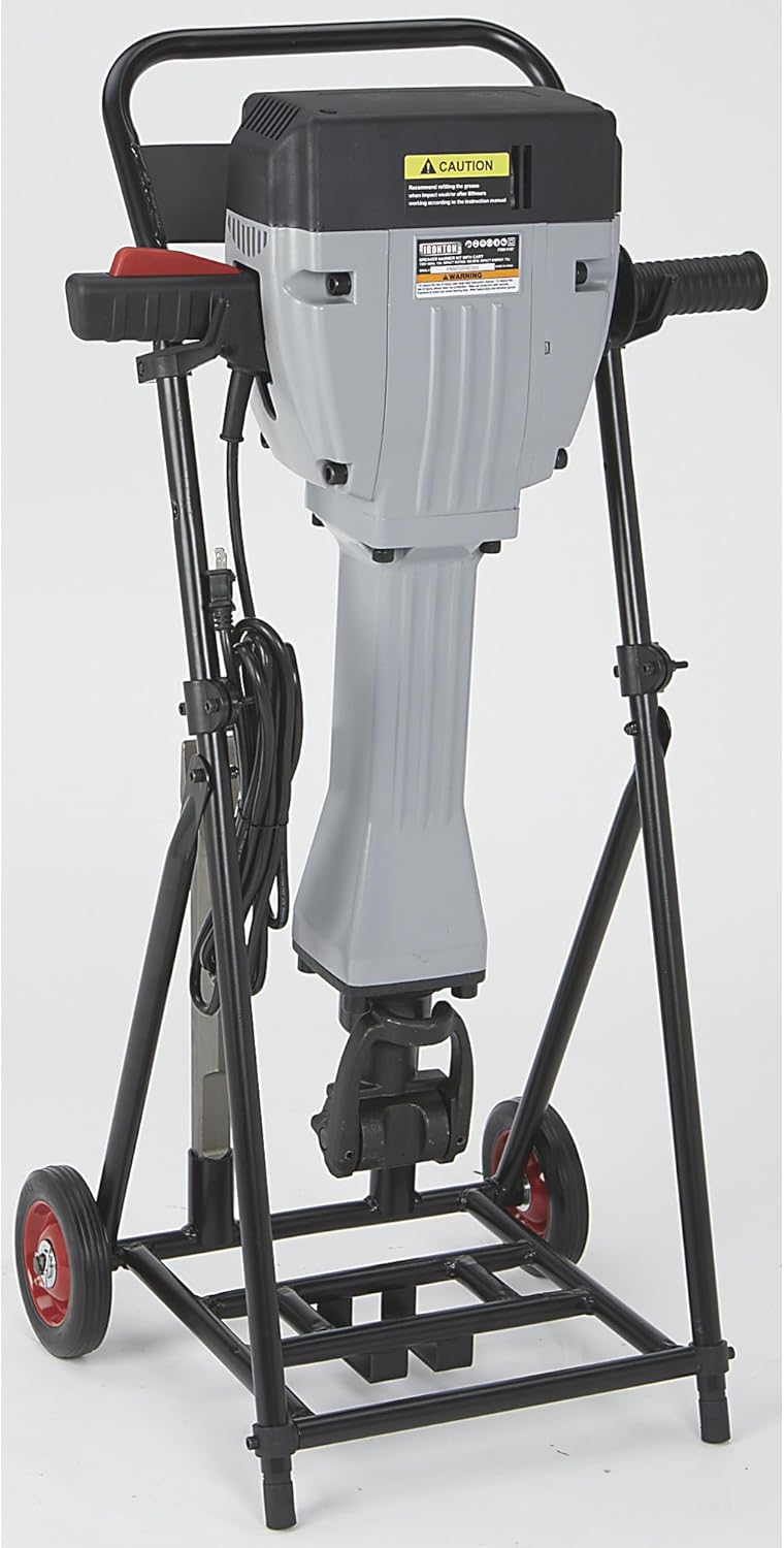 Ironton Breaker Hammer Kit with Cart - 15 Amp