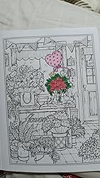 Creative Haven Main Street Coloring Book | Amazon.com.br