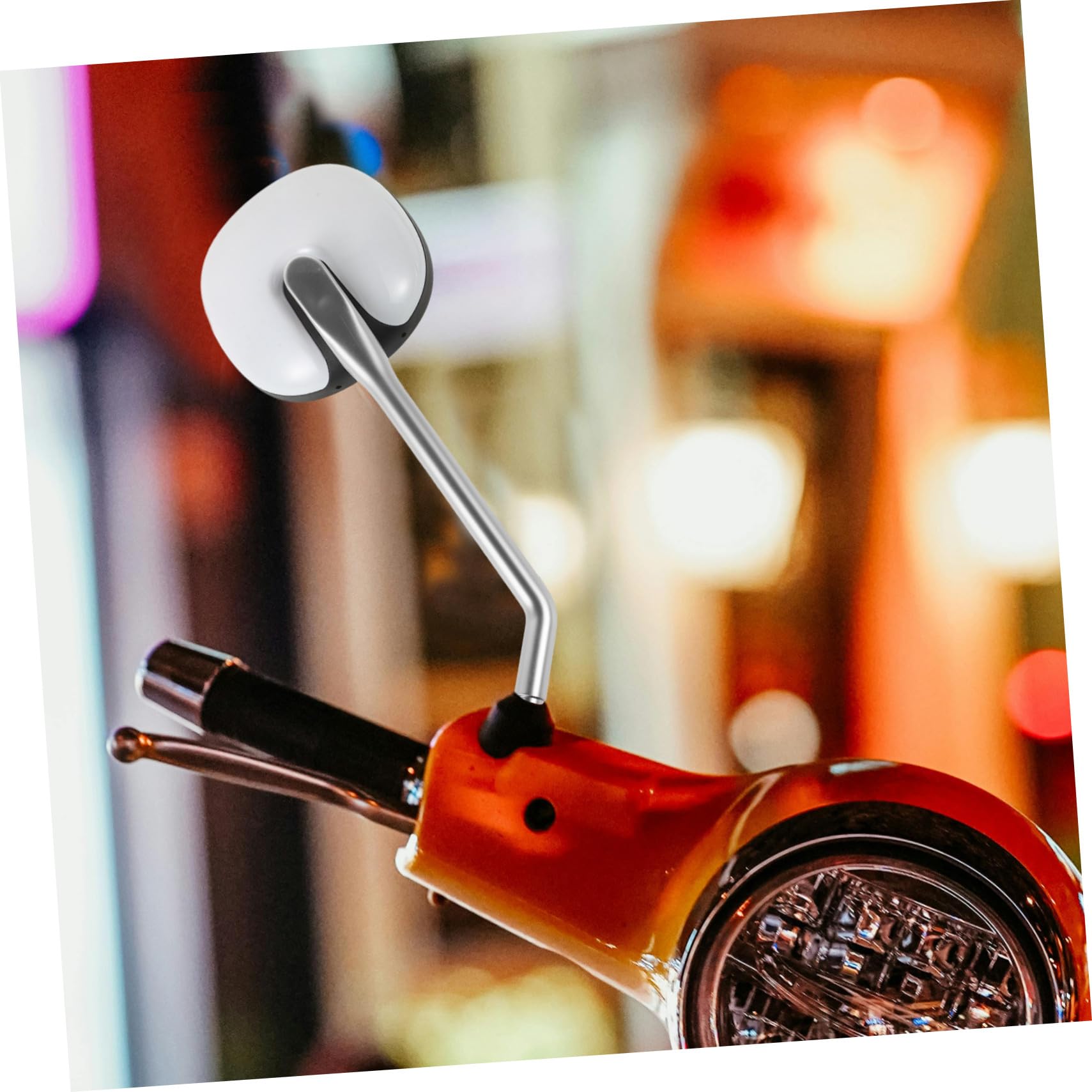 Rétroviseurs pour Scooters Électriques Miroir Arrière Remplaçable Design Élégant et Facile à Installer Compatible Plupart des Modèles Adultes