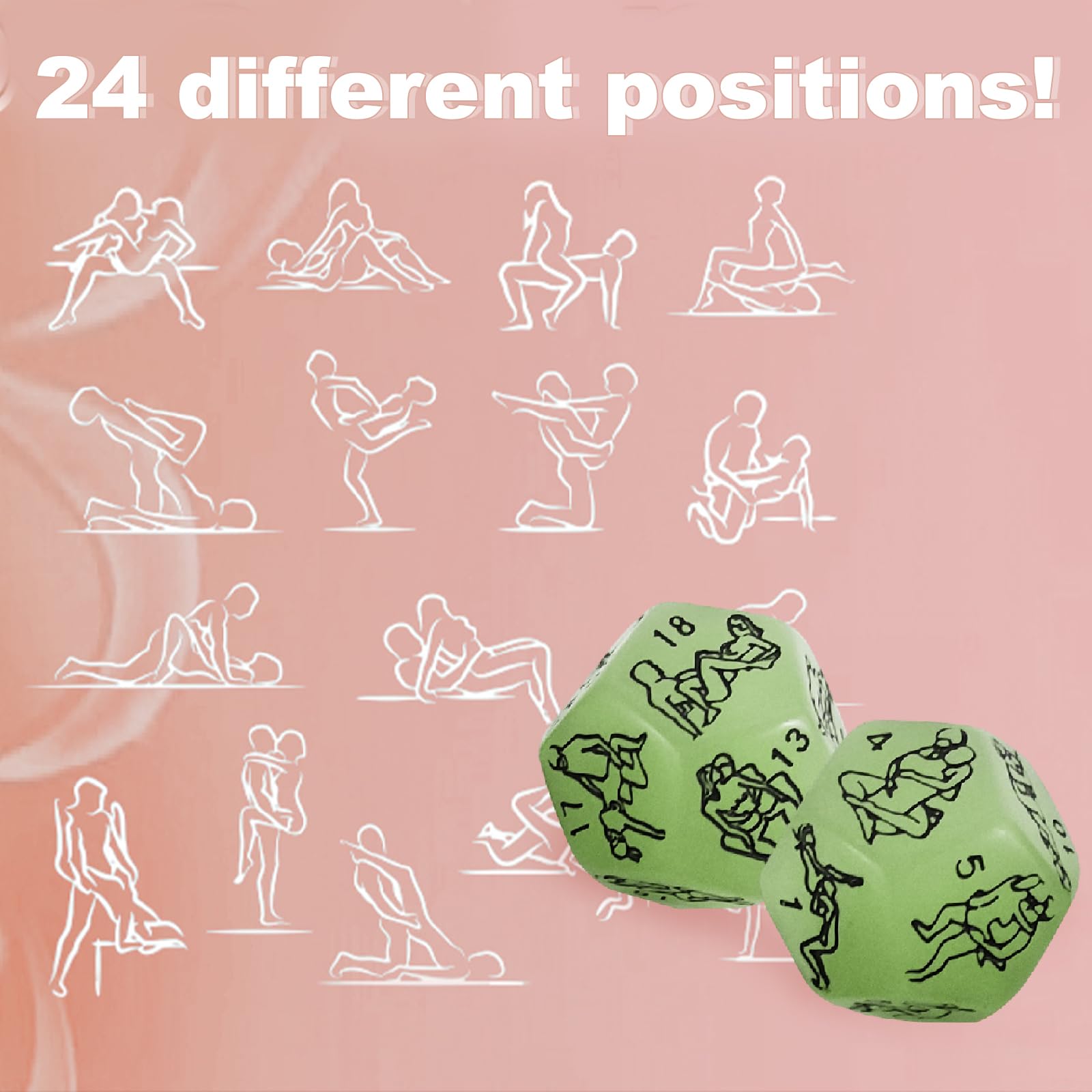 Sex Dice - Set of Five Sex Dice for Adults - Sex Game for Adults