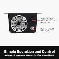 Vista 4 de Kit AIR LIFT 25804 para controlador de amortiguadores de aire, compresor de aire y medidor de presión