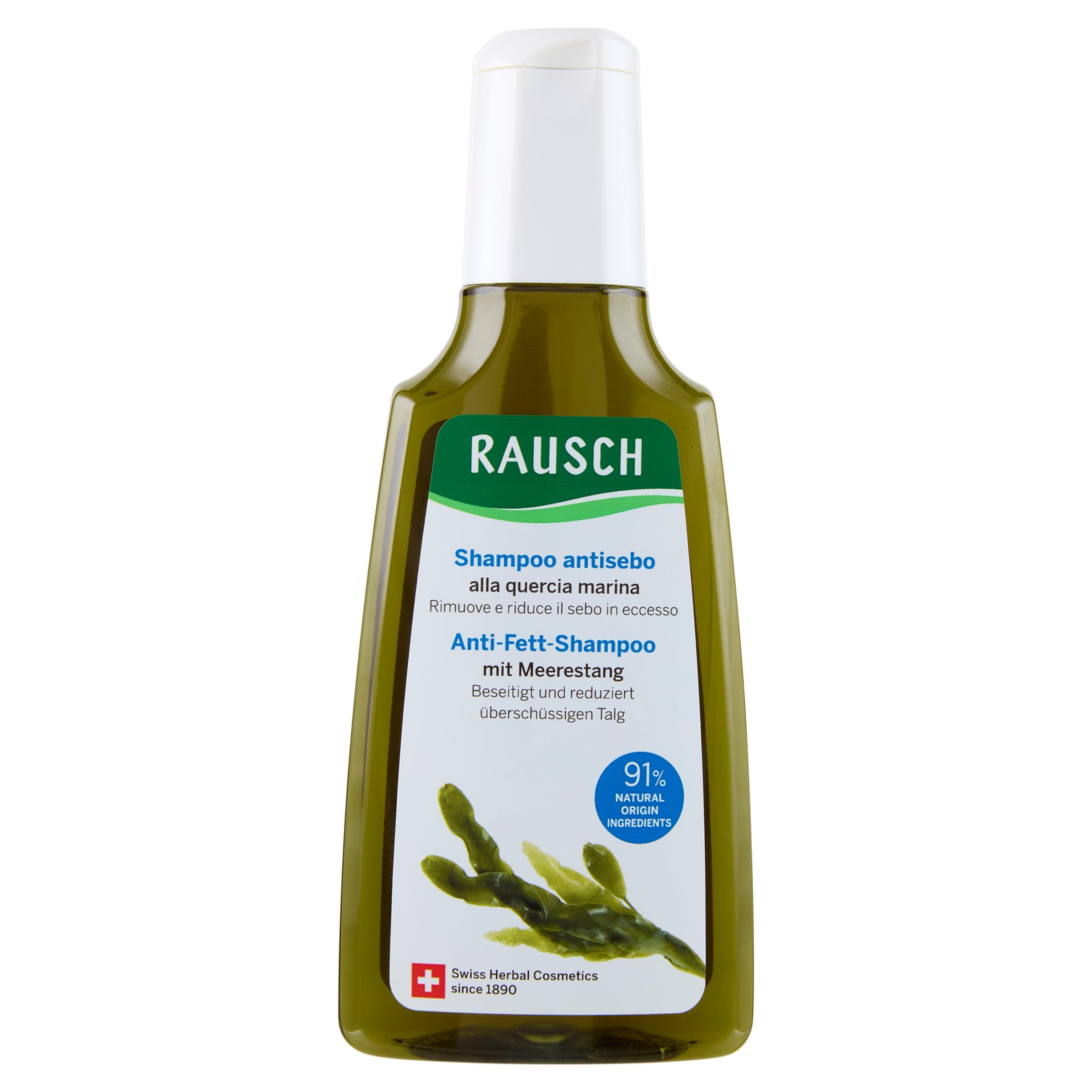 RAUSCH: Shampoo antisebo alla quercia marina