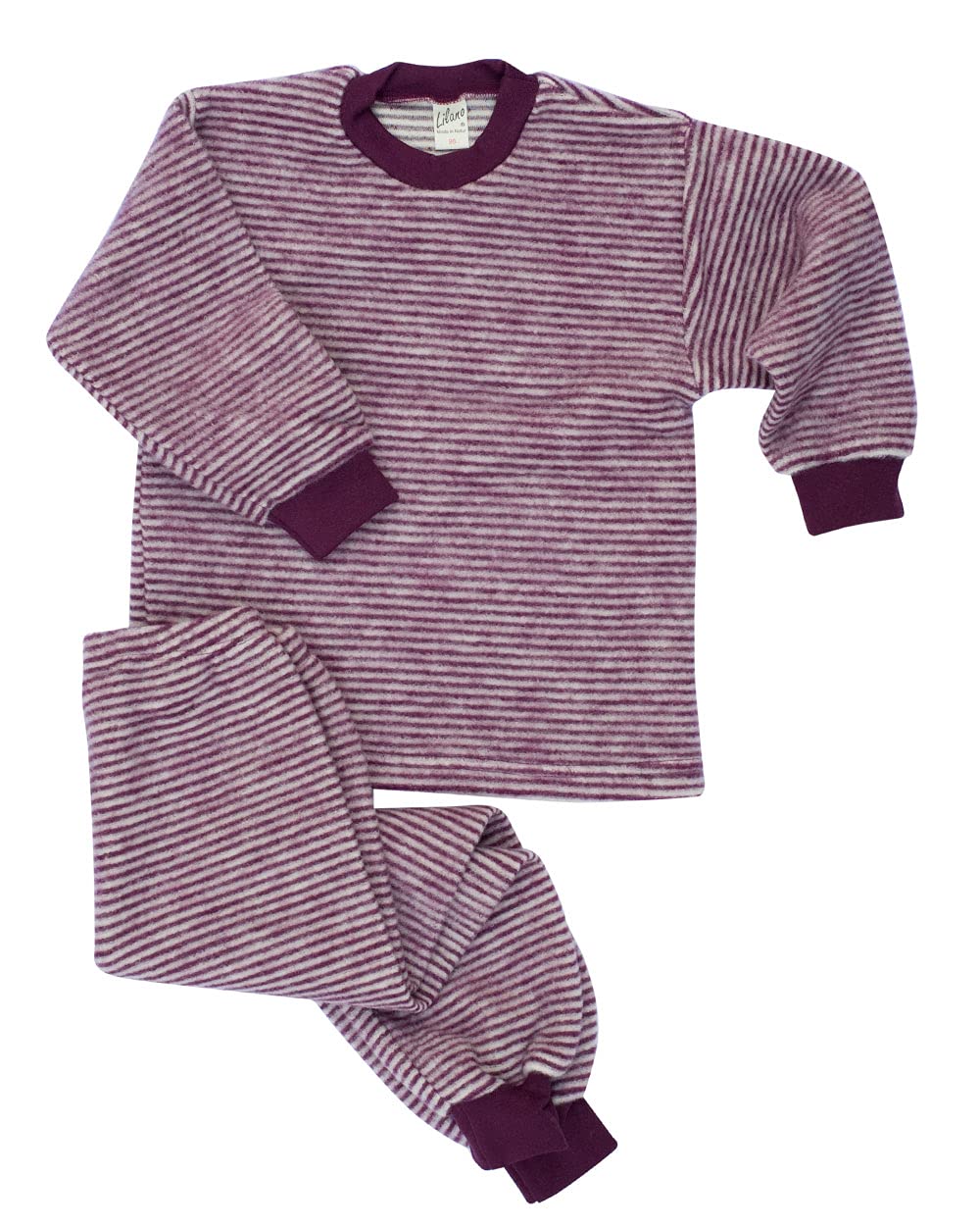 Lilano, Pigiama in lana merino, 2 pezzi, 100% lana (kbT)