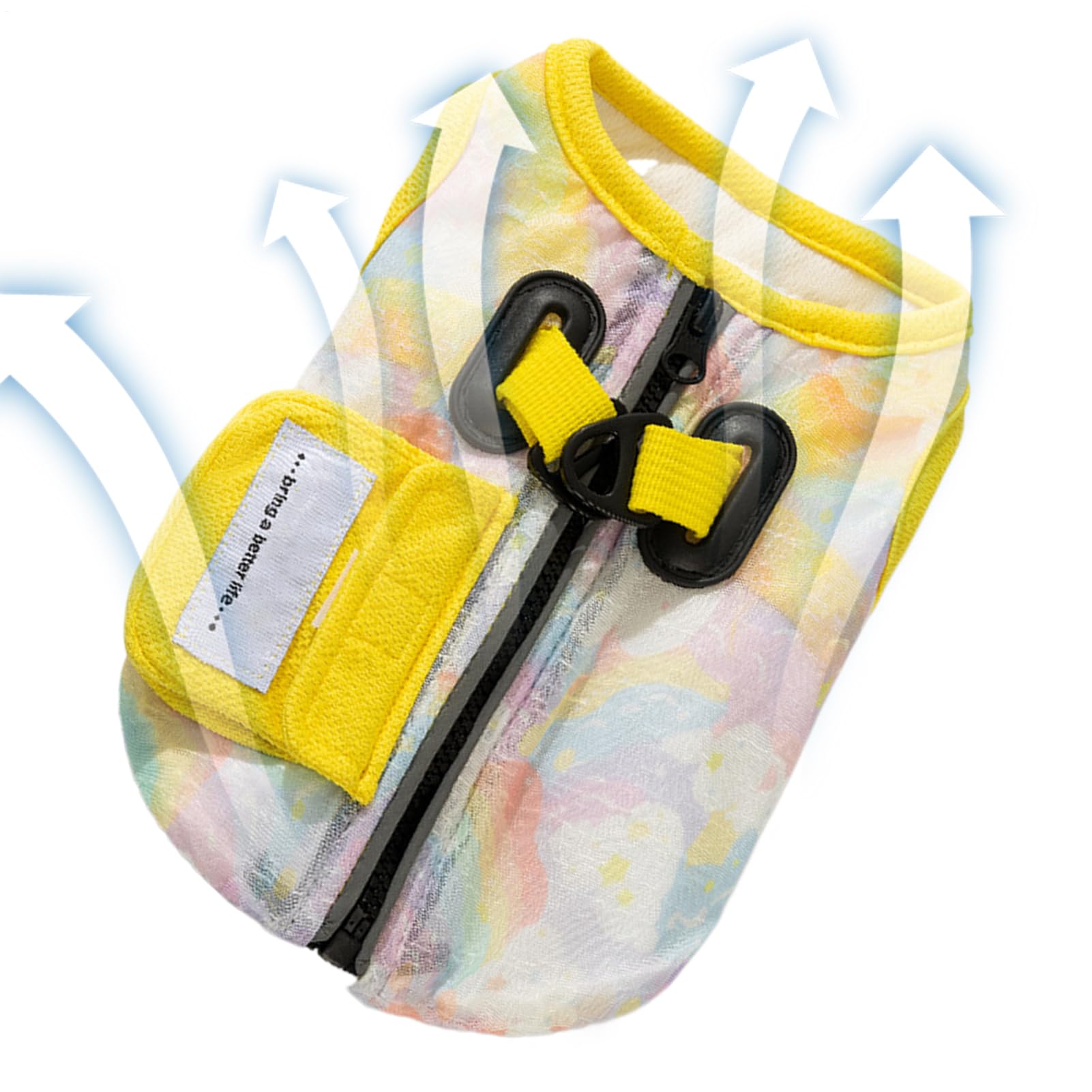 Chemise rafraîchissante pour chien idéale pour la promenade sur la plage