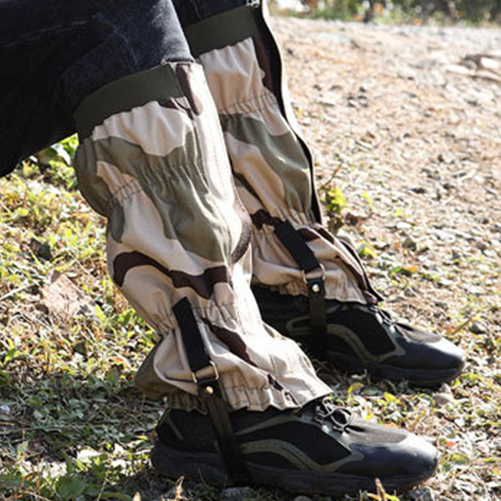 Schlangen-Gamaschen für Herren | Schutz gegen Reißen | Sand- und Abriebschutz Unisex für Wandern, Jagd und Outdoor-Aktivitäten langlebig