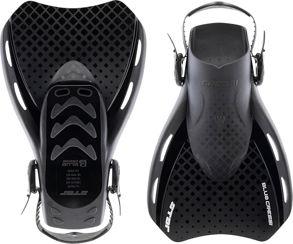 Cressi Star Fins - Pinne Compatte Regolabili con Potente Pala Ventilata e Comoda Scarpetta a Tallone Aperto Ideali per Nuoto Snorkeling Viaggi Unisex Adulto - 2