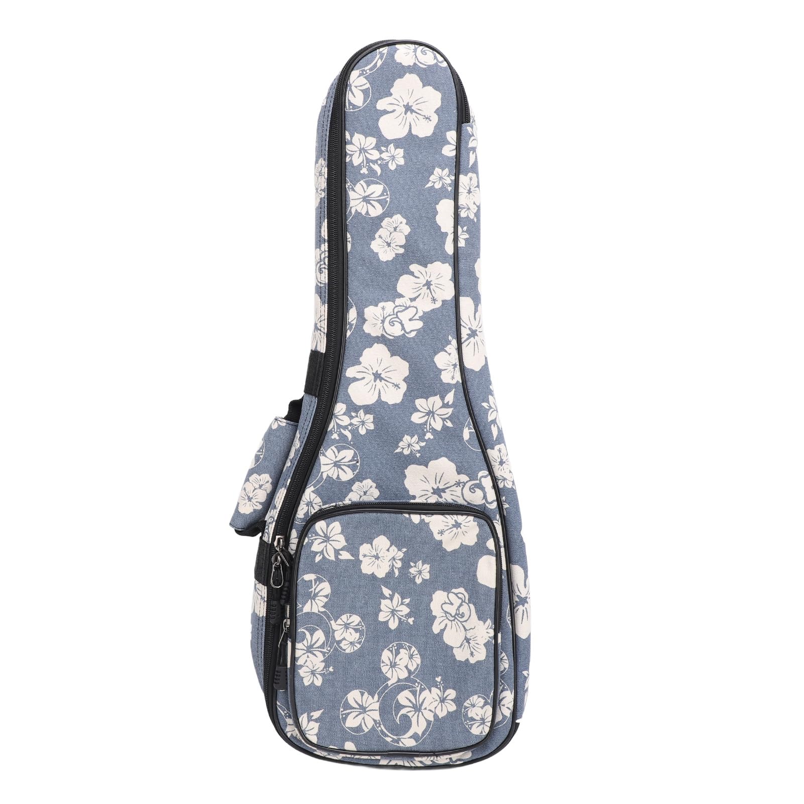 Borsa per Ukulele, Imbottitura Interna in Schiuma di Grande capacità Zaino per Ukulele con Spallacci Regolabili per Concerti, Soprano, Tenore (21 pollici)