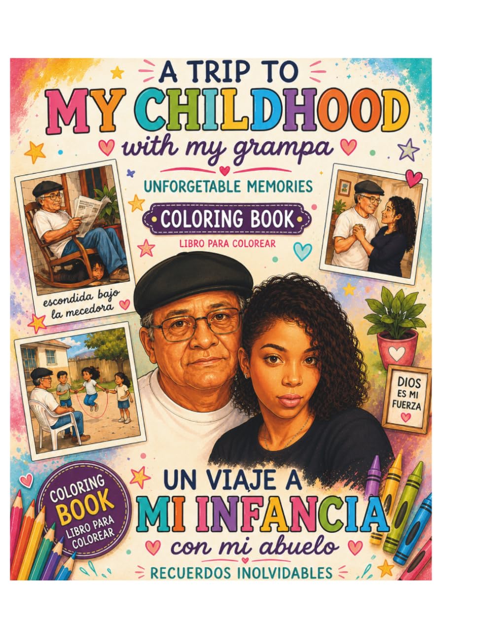 A Trip to my Childhood with my Grampa: Unforgettable Memories Coloring Book