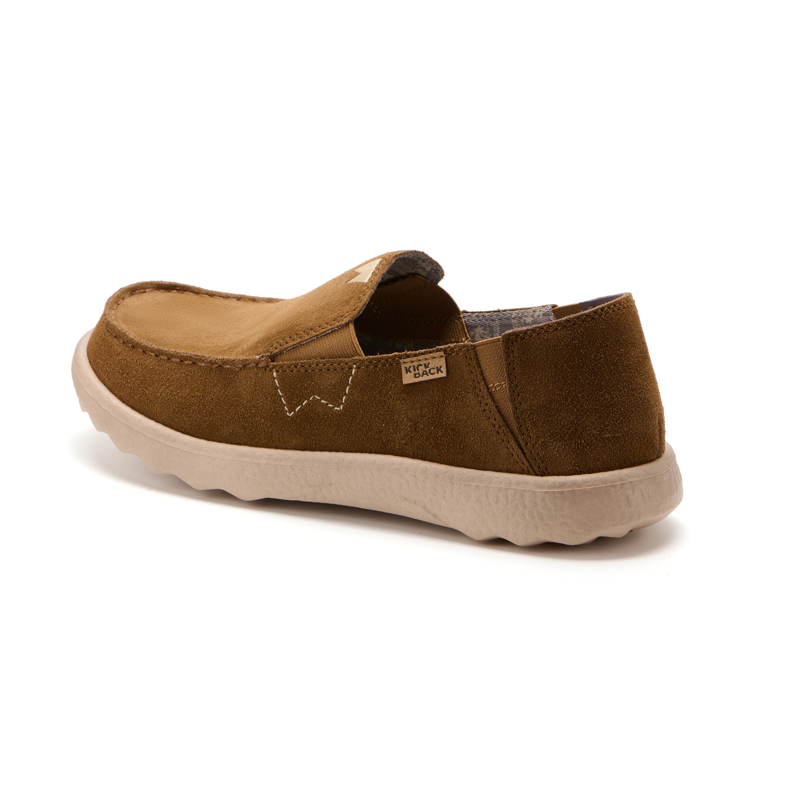 Kickback Couch 2.0 Suede - Herren Loafers - Wildleder Slipper Herrenschuhe - Weiches Wildleder Obermaterial mit Leder gefüttert herausnehmbare Einlegesohlen