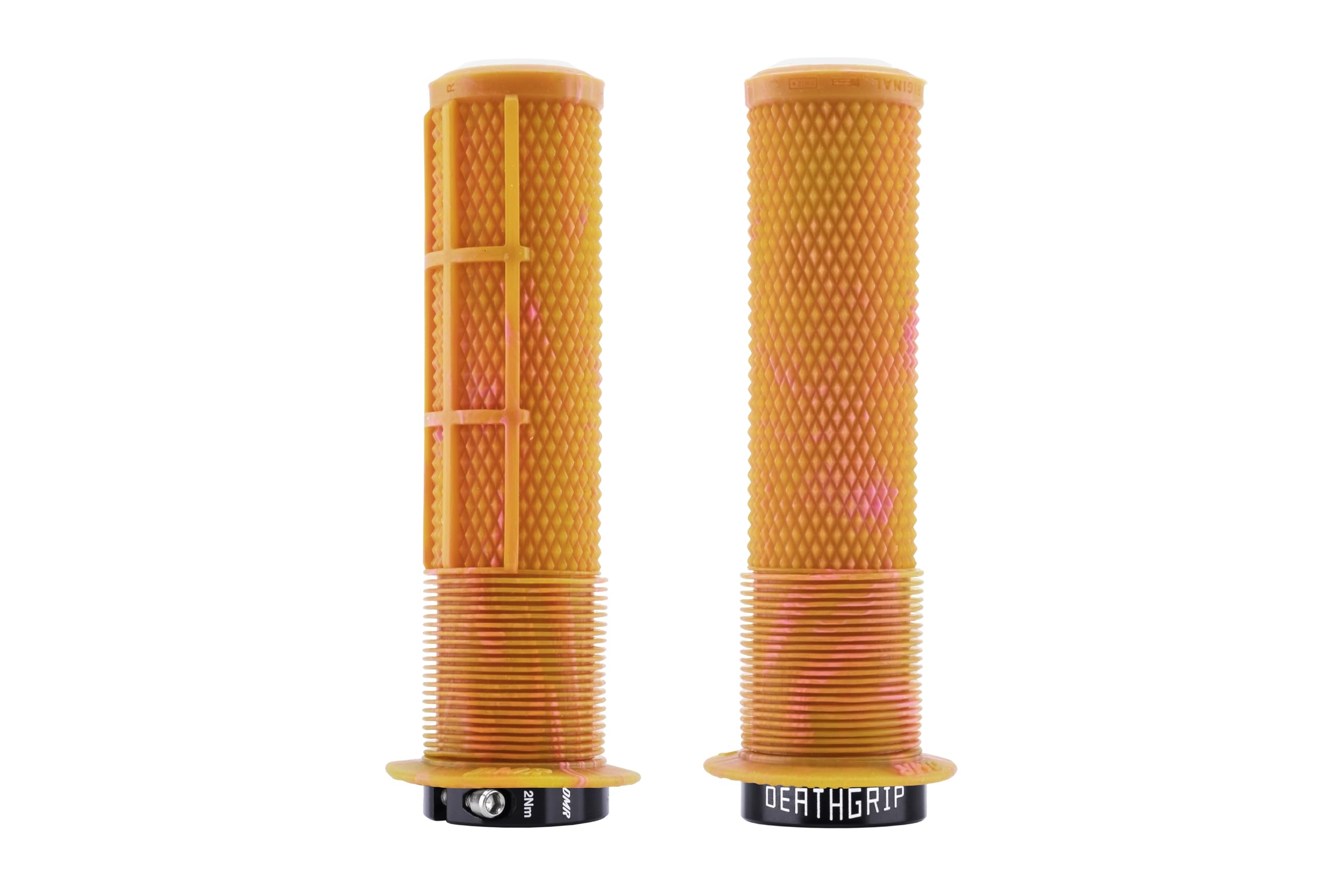 DMR Deathgrip 2 Flanged Handlebar Grips (Bubblegum, Thin)