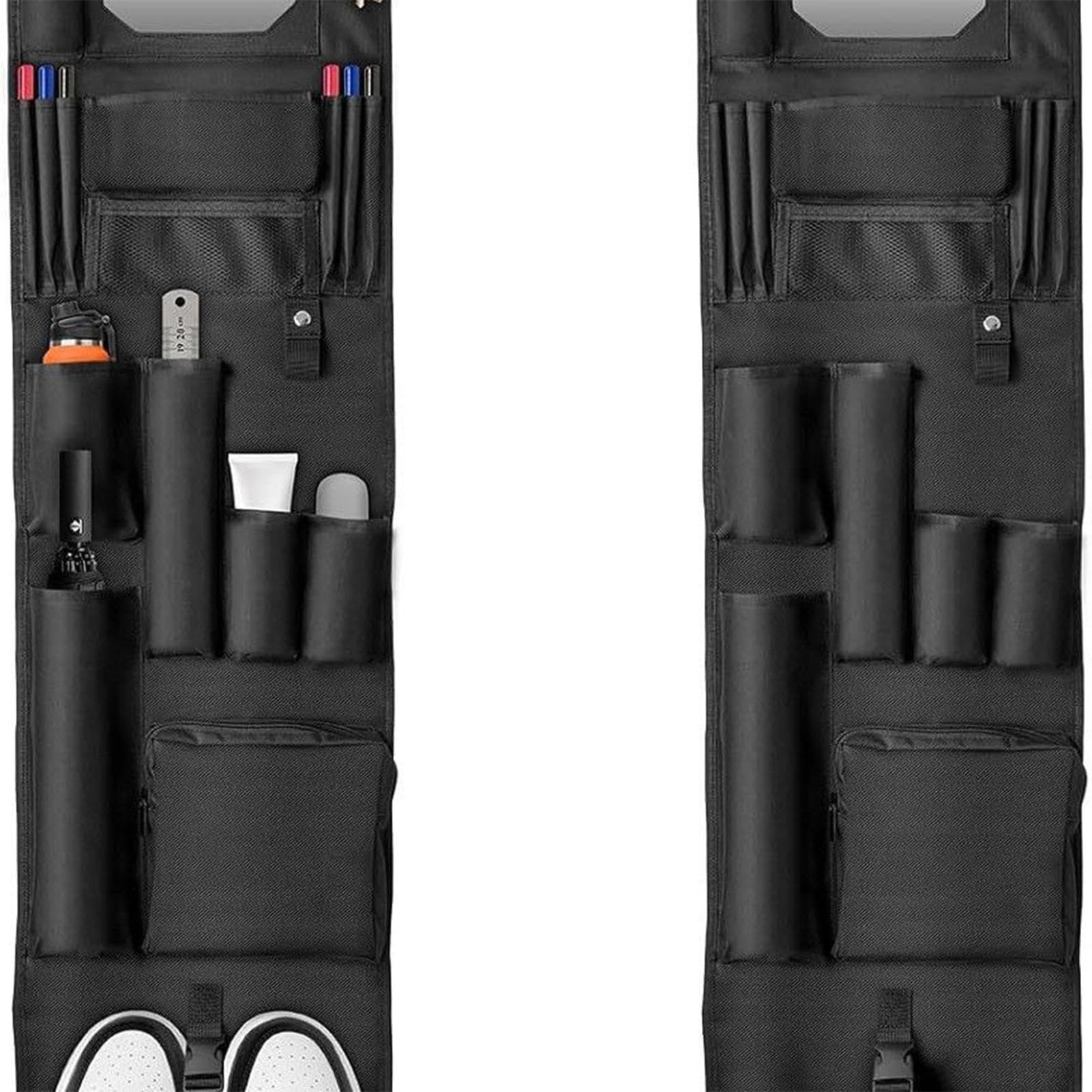 Organizer per armadio, portaoggetti sopra la porta, Oxford, 130 cm, con