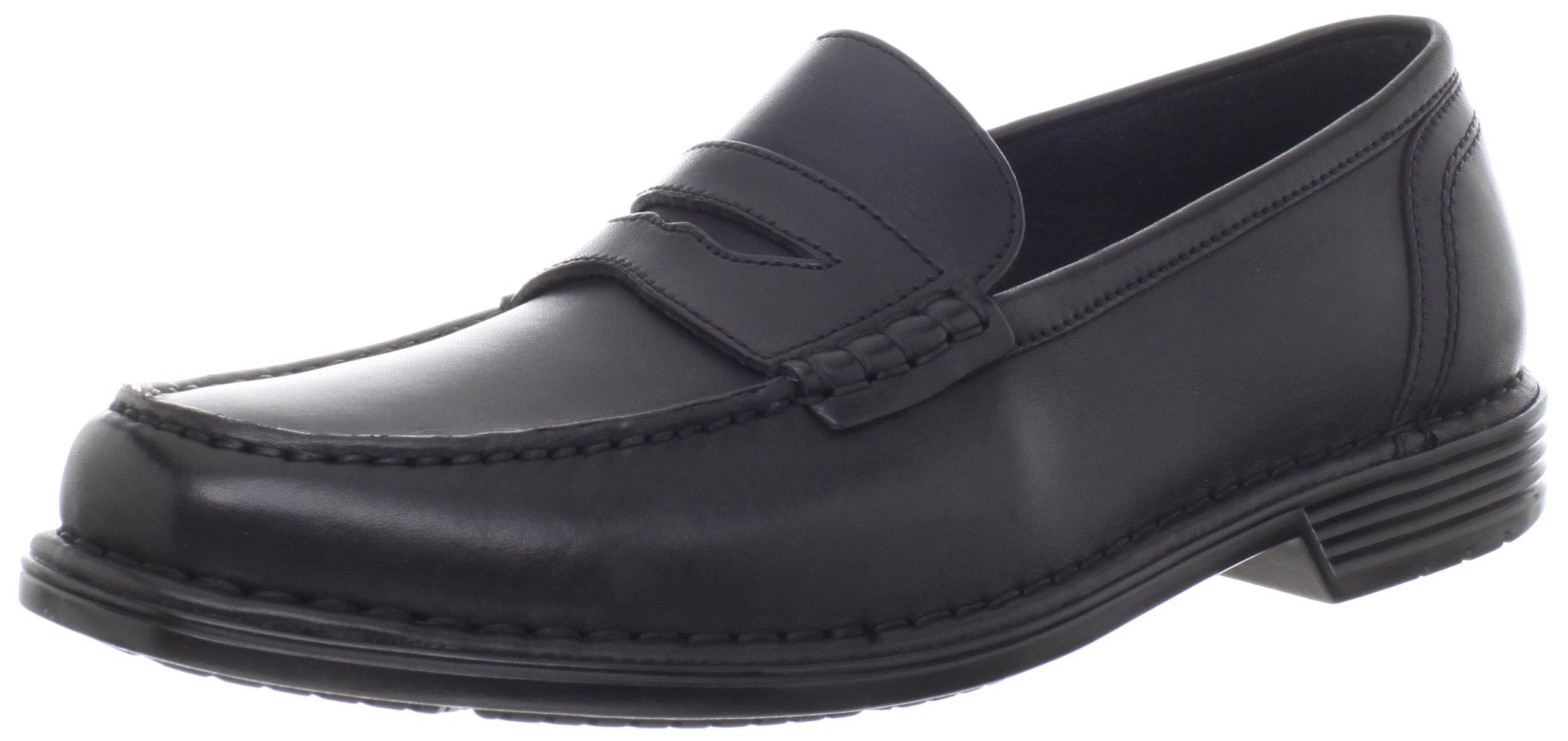 Rockport Men's Black Smooth Washington Square Penny