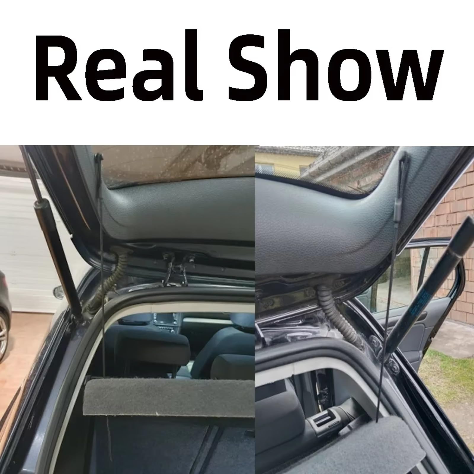 Trasera Maletero Cuerda Compatible Con VW Para Golf 5 6 Para GTI R32 2006-2013 1K6863447A Interior Del Automóvil Paquete Trasero Maletero Estante Cuerda Tapa De Maletero Correa De Sujeción Cuerda(colo