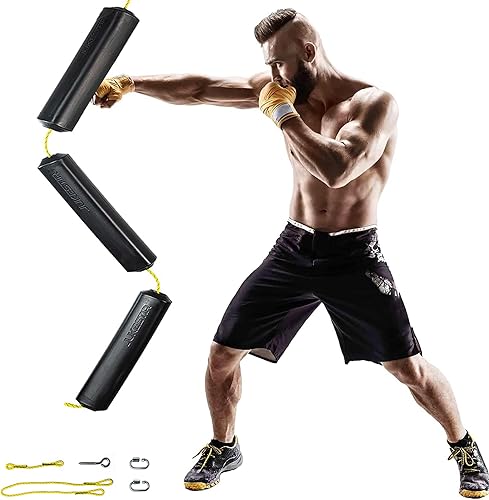 Jukestir Solo saco de boxeo con movimiento dinámico. Mejor juego de pies que la bolsa de doble extremo, bolsa de velocidad. Más agilidad que la