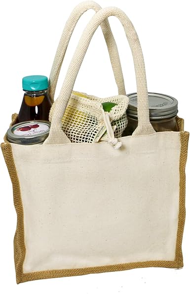 organic jute bolsas