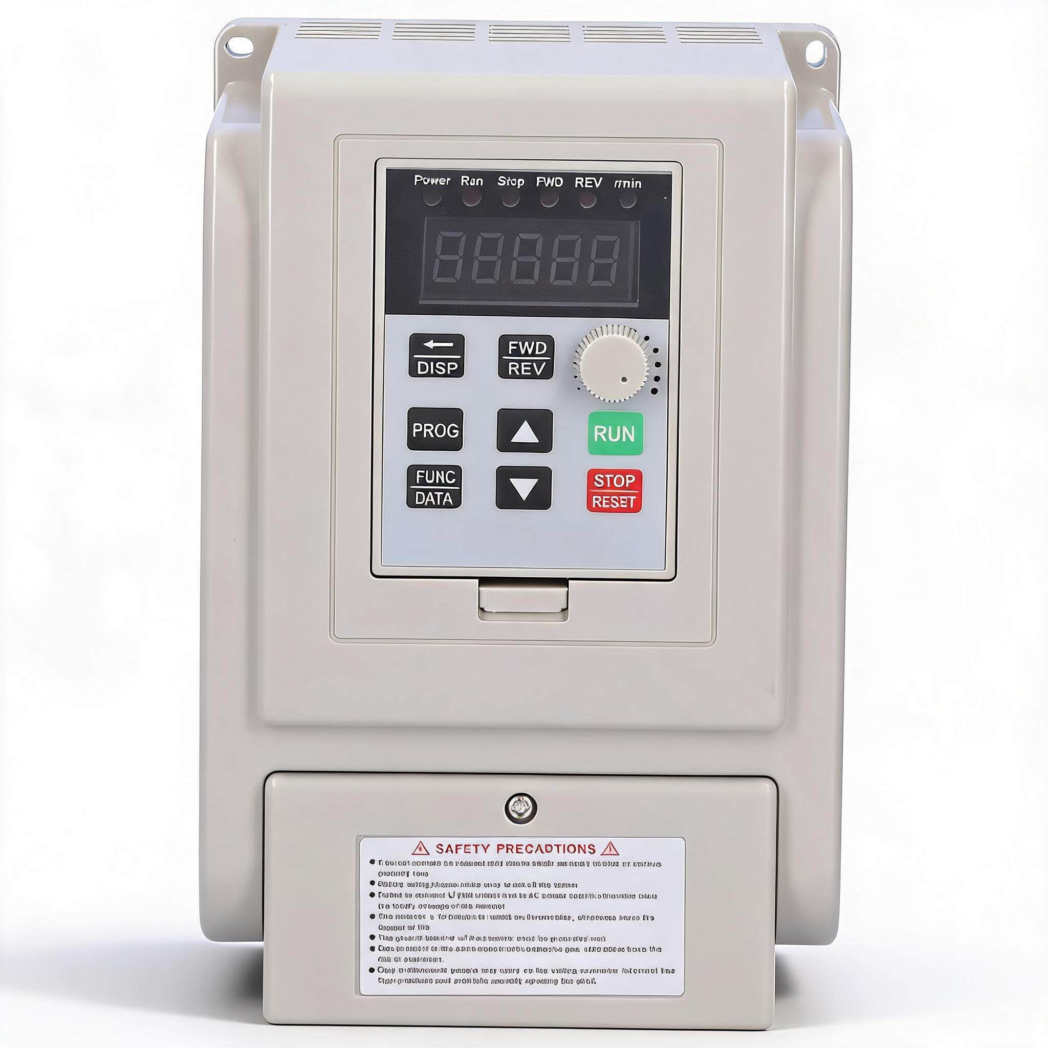Inversor de Frecuencia Variable VFD de 2,2 KW, Entrada Monofásica de 110 V, Salida Trifásica de 220 V, Variador de Frecuencia para Control de Velocidad del Motor del Husillo