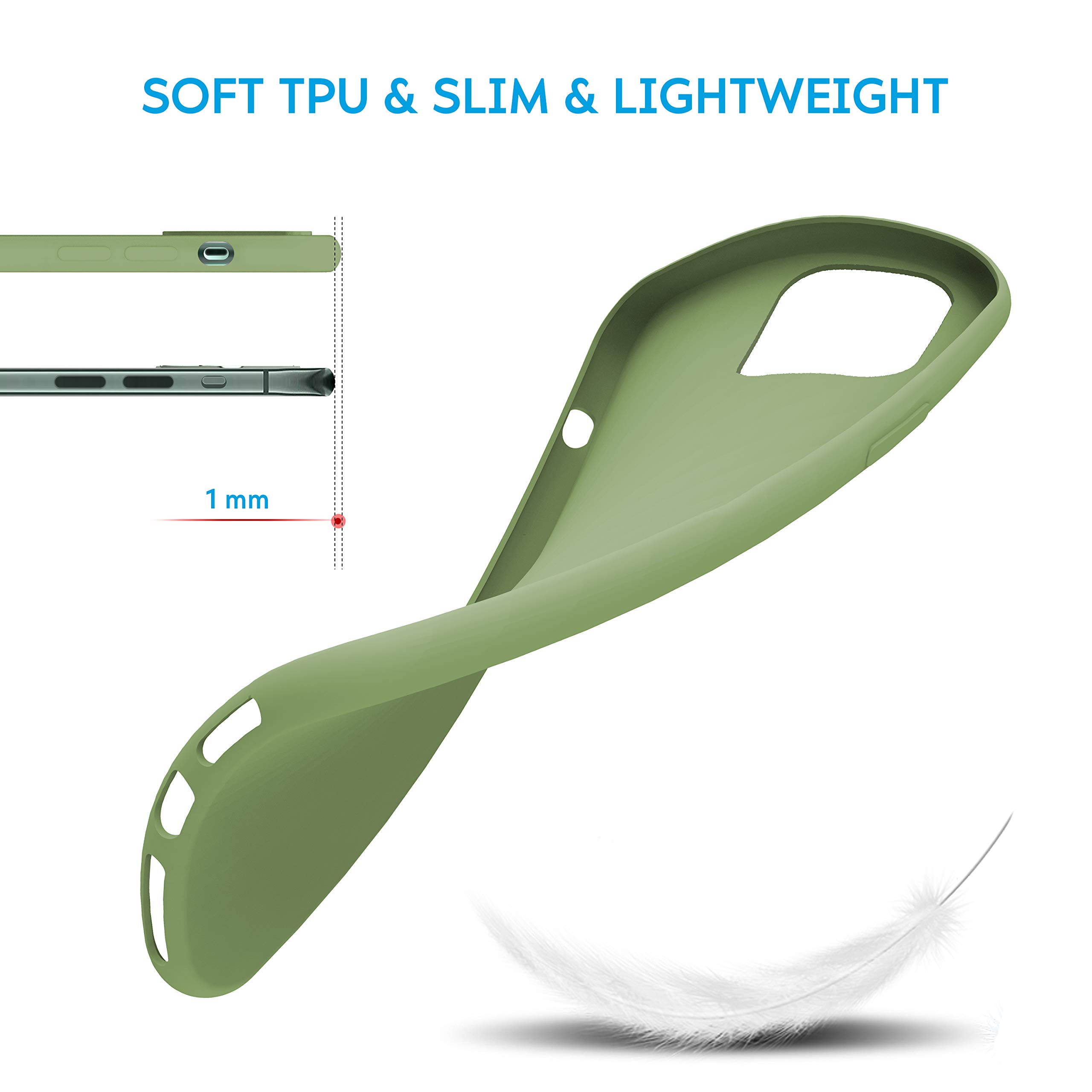 Coque Ultra Fine TPU 1,5 Mm Pour IPhone 12 Pro - Couleur Vert - Neuf Sous Blister