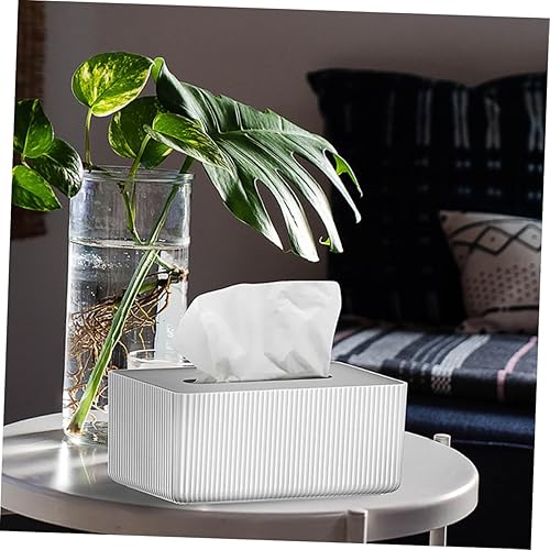 Miniatura 3 de Contenedor de almacenamiento de servilletas de papel corrugado para oficina en casa, 1 ud