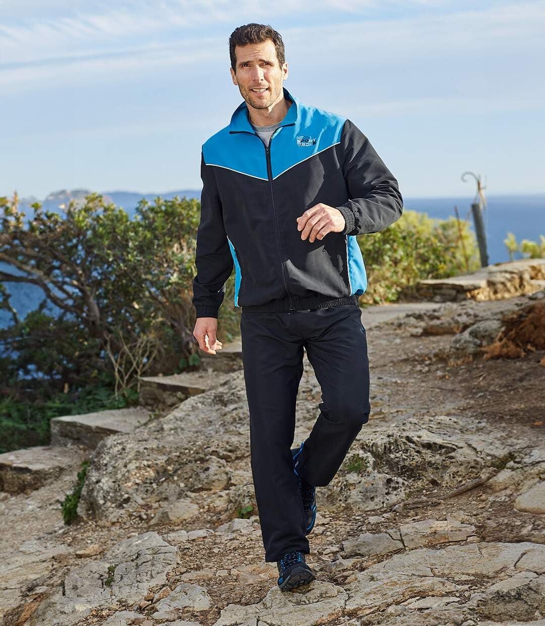ATLAS FOR MEN - Jogginganzug aus Microfaser - Verfügbar in großen Größen von M bis 5XL