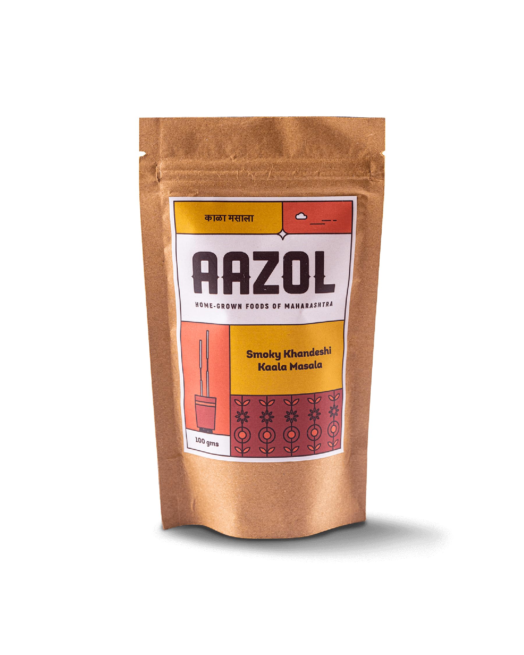Aazol Kala Masala: Premium All-purpose Masala | Authentic Masala Powder | NO Adulteration | Hand Pounded | Premium & Unique (100g)