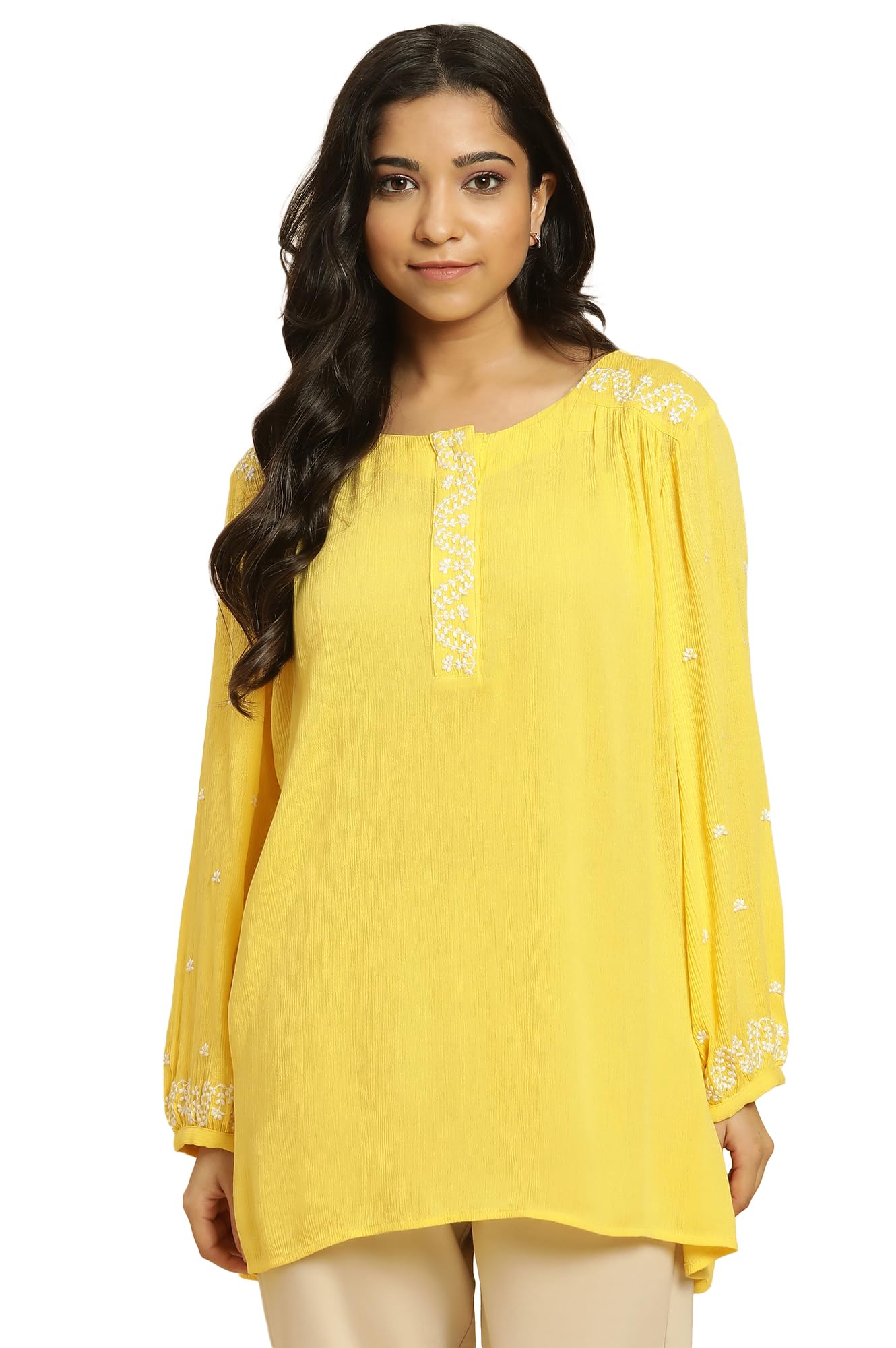 Women's Solid Regular Fit Top-image-34