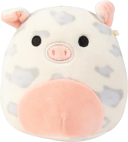 Miniatura 4 de Squishmallow Farm - Paquete de 4 juguetes de peluche oficiales de Jazwares de 5 pulgadas, Jason Donkey, Rosie Pig, Brisby Horse, Gregory Goat,