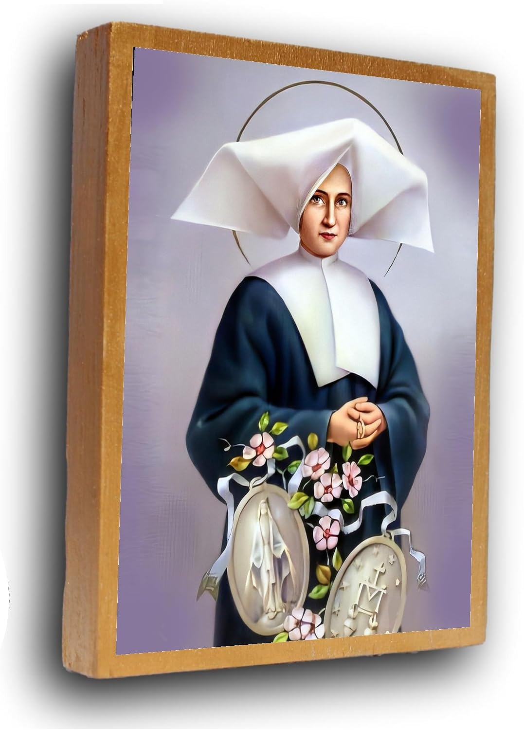 St Catherine Laboure, Saint Catherine Laboure, religious gift, christian home decor, religious gift with dedication
