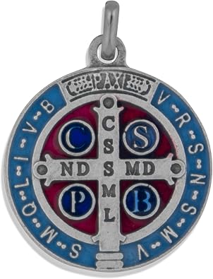 Catholic Saint Benedict Medal, 1 1/4" Diameter
