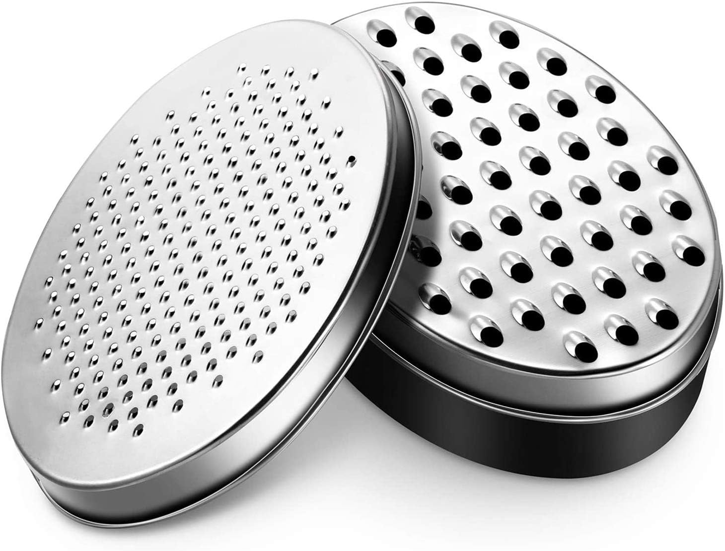 Cheese Grater Citrus Lemon Zester with Food Storage Container & Lid – Perfect For Hard Parmesan Or Soft Cheddar Cheeses, Ginger, Vegetables, Butter, Chocolate & Nutmeg (Black) Cheese Grater Citrus Lemon Zester with Food Storage Container & Lid – Perfect For Hard Parmesan Or Soft Cheddar Cheeses, Ginger, Vegetables, Butter, Chocolate & Nutmeg (Black)