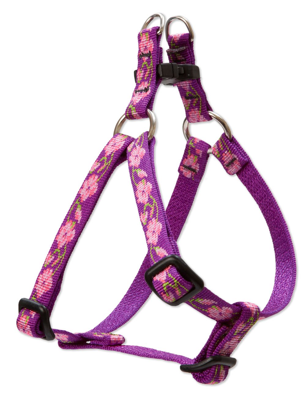 Harnais pour chien LupinePet idéal pour les promenades quotidiennes avec son motif Rose Garden