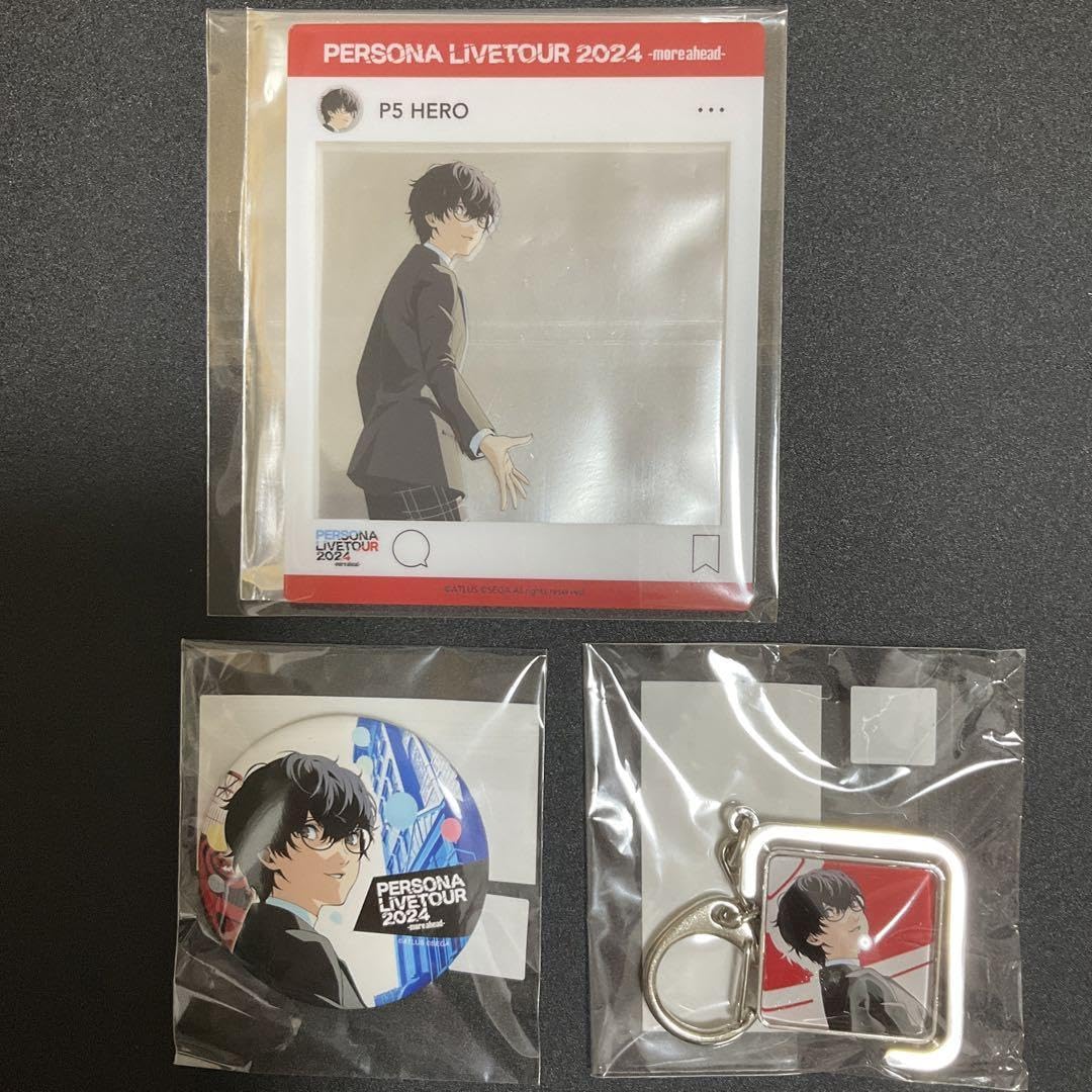 ペルソナライブ 2024 トレーディングガチャ P5主人公 セット