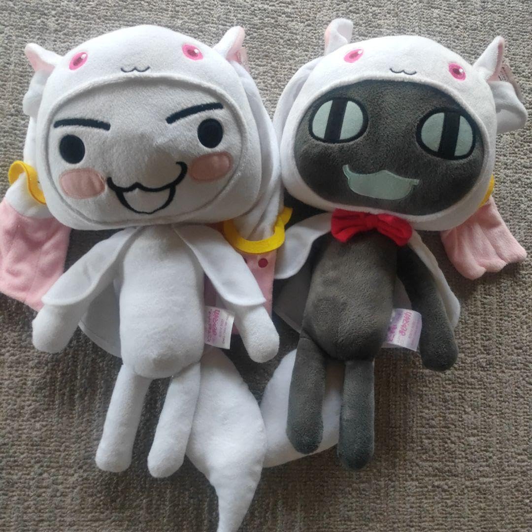 Amazon.co.jp: どこでもいっしよ トロ クロ ぬいぐるみ 魔法少女まどか