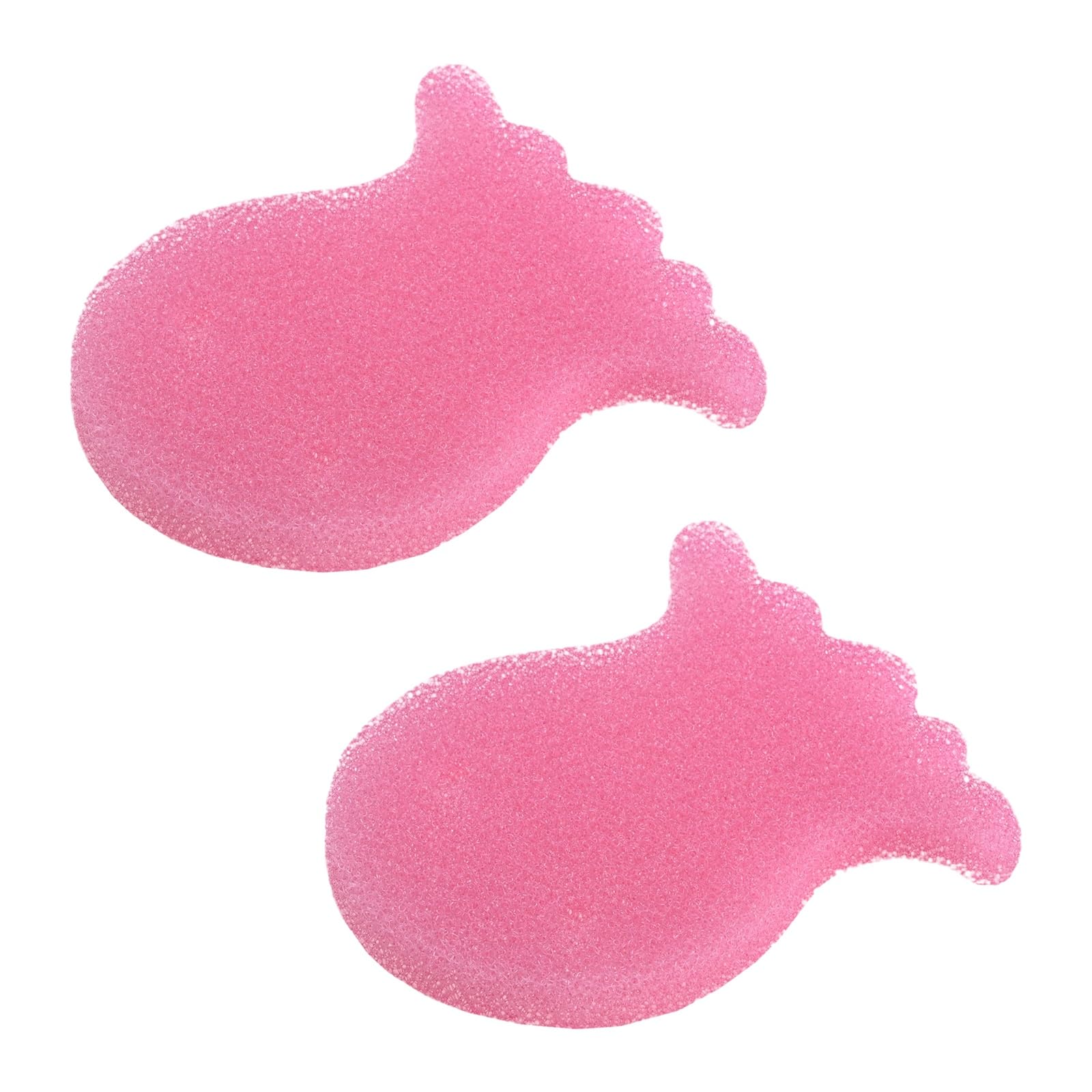 M METERXITY 20-Pack Hot Tub Scum Absorber, 12.5x11.3 Cm/4.9x4.4 Inch Sponge Octopus Pattern Scum Balls for Spa, Bathtub and Swimming Pool to Soak Up Oils Bathtub Accessories [Pink]