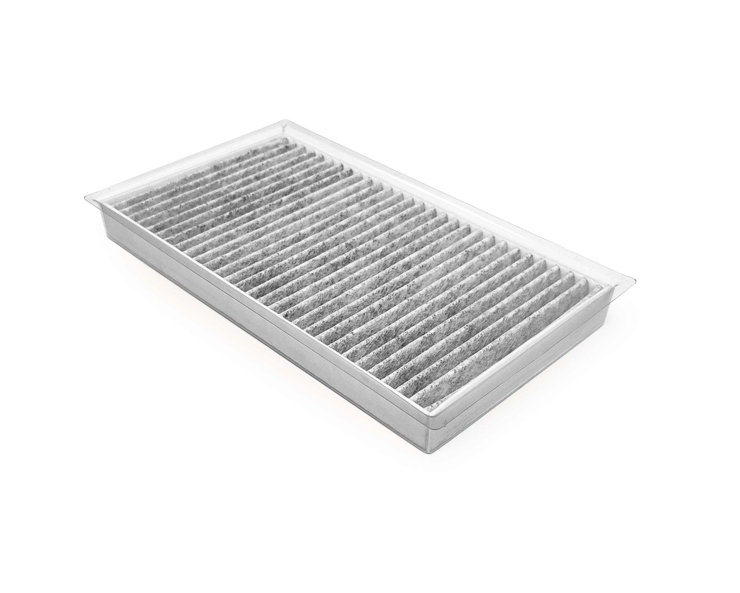 Filtro a carboni attivi per aspiratore per unghie Superturbo da 60 watt montato su tavolo manicure