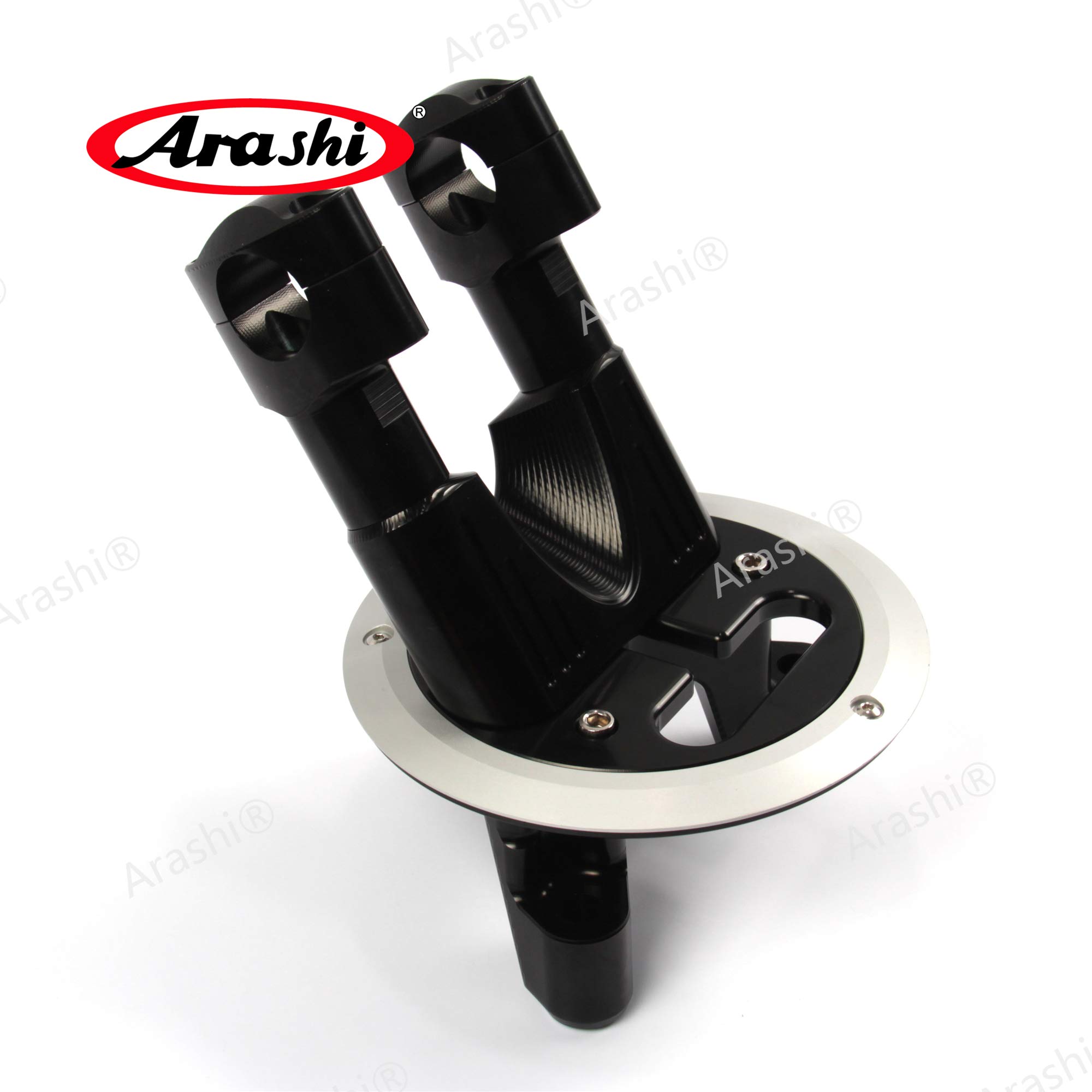 Rehausse De Guidon Noir CNC Pour Yamaha TMAX 500/530/560 – Position Confortable, Accessoire Moto Premium